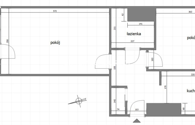 2 pokoje - Grzegórzecka - 2800 złotych