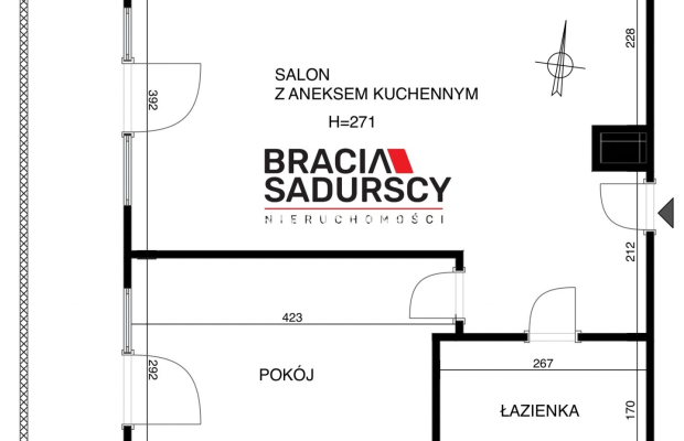 Nowoczesny apartament z dużym tarasem - Ul.Lubicz