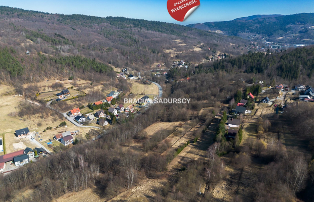 Widokowa działka w sasiędztwie lasu / MPZP / 10 ar