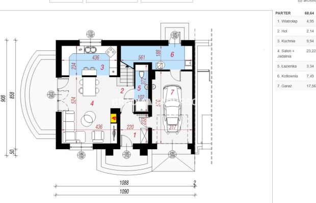 Przegorzały, działka z pozwoleniem na budowę,850m2