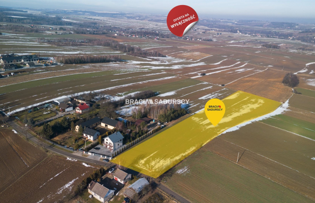 Atrakcyjna działka budowlano rolna w gminie Skała