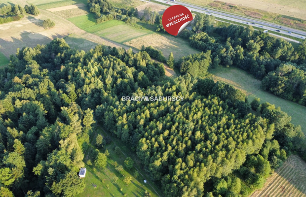 Działka na sprzedaż 48 arów gm. Myślenice