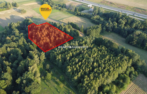 Działka na sprzedaż 48 arów gm. Myślenice