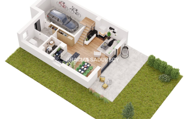 pozwolenie na 12 domów, fundamenty, media, MNIKÓW