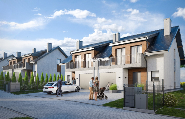 pozwolenie na 12 domów, fundamenty, media, MNIKÓW