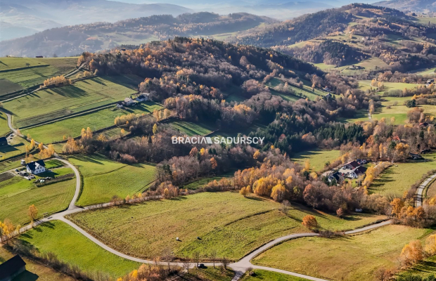 Widokowa działka w Beskidzie Wyspowym