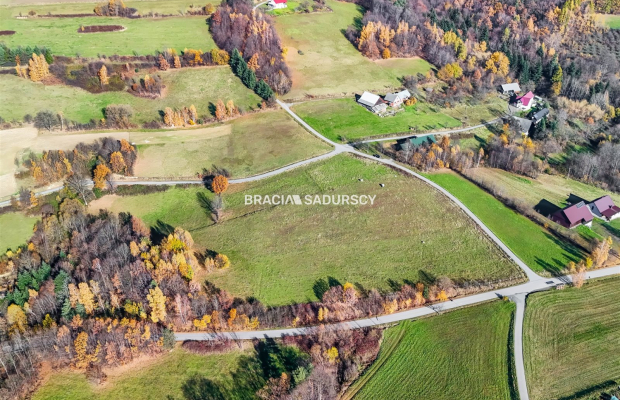 Widokowa działka w Beskidzie Wyspowym