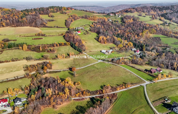 Widokowa działka w Beskidzie Wyspowym