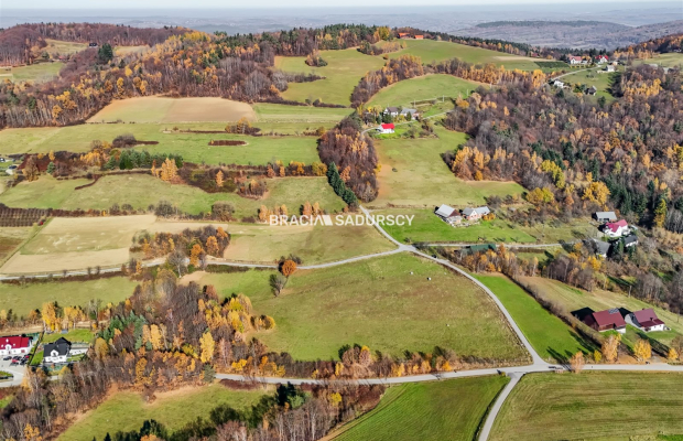 Widokowa działka w Beskidzie Wyspowym