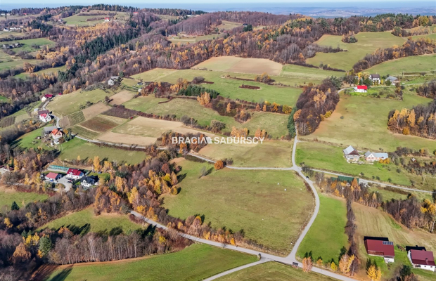 Widokowa działka w Beskidzie Wyspowym