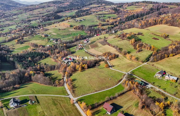 Widokowa działka w Beskidzie Wyspowym