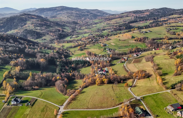 Widokowa działka w Beskidzie Wyspowym
