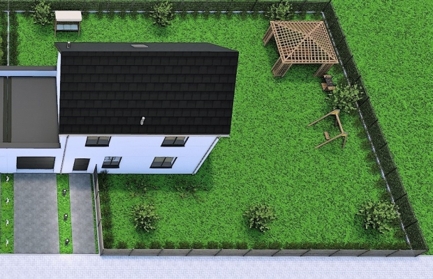 Nowoczesny dom 110 m² z piętrem i poddaszem – gotowy do zamieszkania!