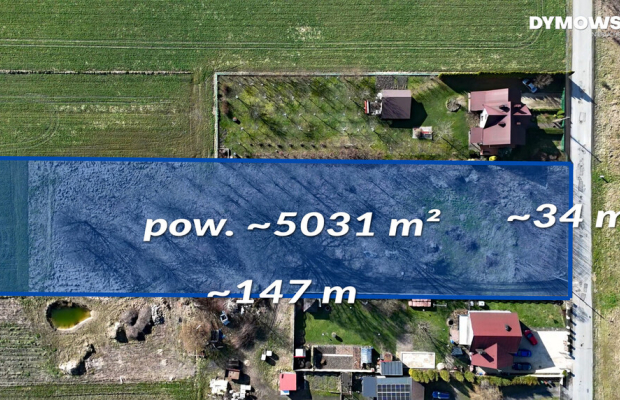 Bieżeń, ul. Zielona | Duża działka budowlana