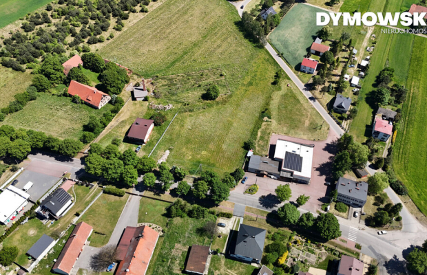 Lindów | Szeroka działka budowlana