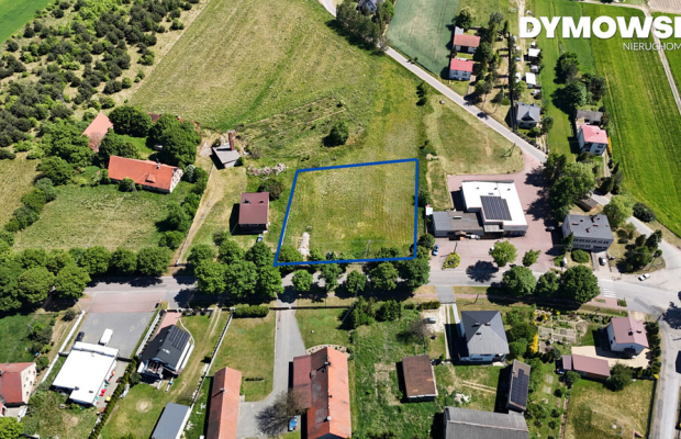 Lindów | Szeroka działka budowlana