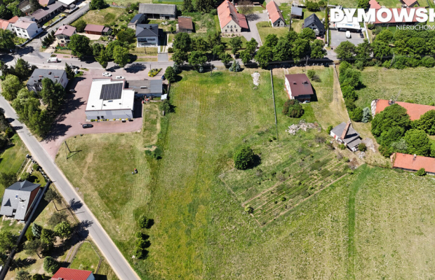 Lindów | Szeroka działka budowlana