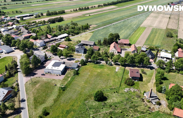 Lindów | Szeroka działka budowlana