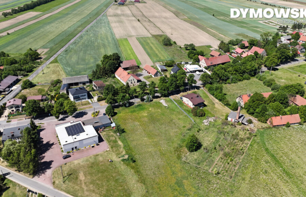 Lindów | Szeroka działka budowlana