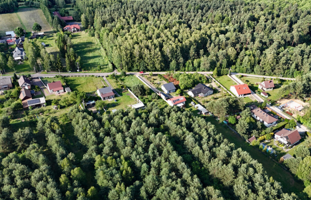 Długi Kąt | Działka budowlana w otoczeniu lasu