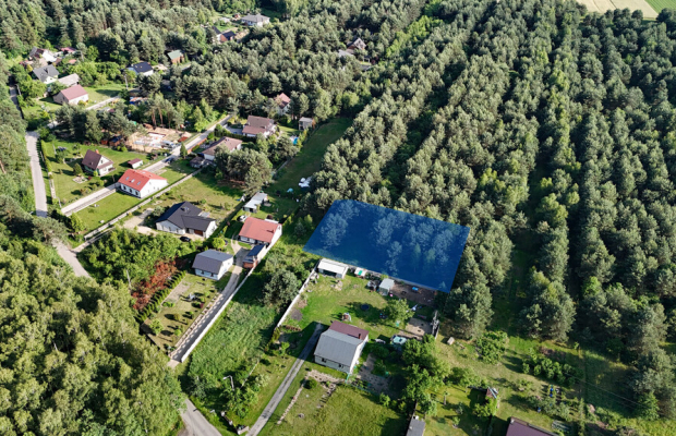 Długi Kąt | Działka budowlana w otoczeniu lasu
