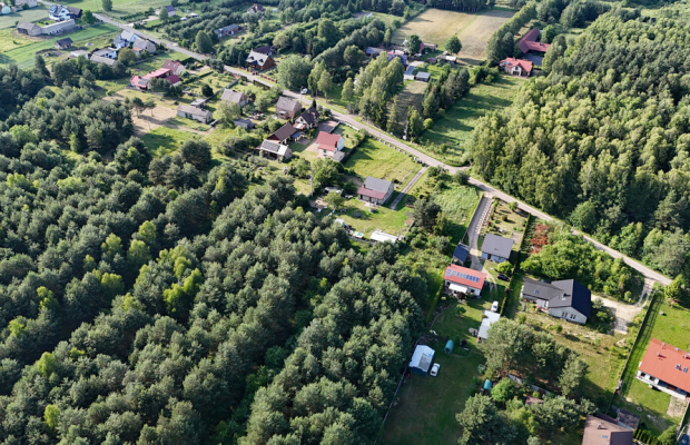 Długi Kąt | Działka budowlana w otoczeniu lasu
