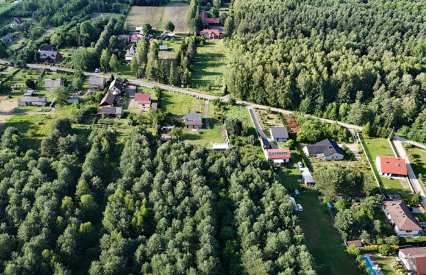 Długi Kąt | Działka budowlana w otoczeniu lasu