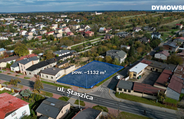 Kłobuck, ul. Staszica | Działka na wynajem