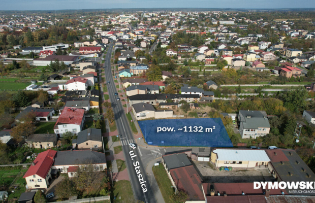 Kłobuck, ul. Staszica | Działka na wynajem