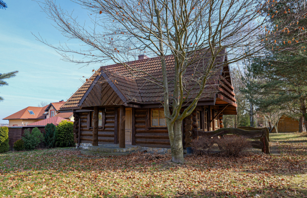 Kłobuck, ul. Mikołaja Reja | Dom z bali