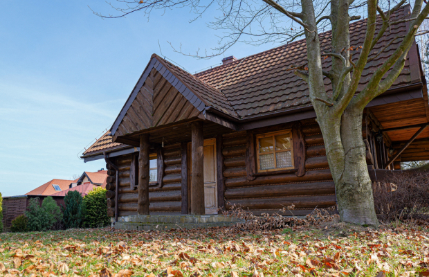 Kłobuck, ul. Mikołaja Reja | Dom z bali