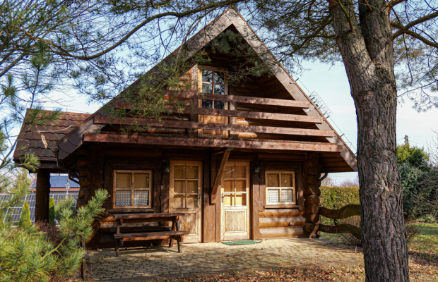 Kłobuck, ul. Mikołaja Reja | Dom z bali