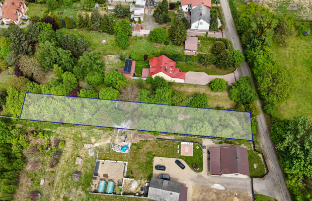 Kłobuck, ul. Dębowa | Działka na obrzeżach miasta