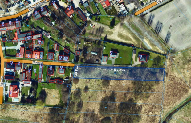 Radomsko, ul. Równa | Działka