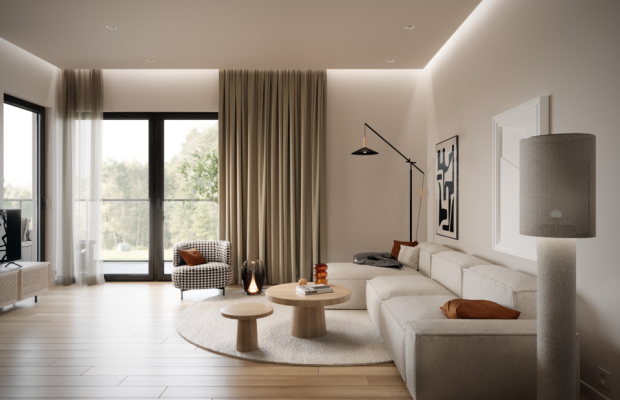 Popów | Nowe mieszkanie | 2 pokoje