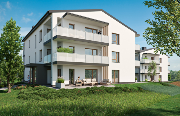 Popów | Nowe mieszkanie | 3 pokoje | ogródek