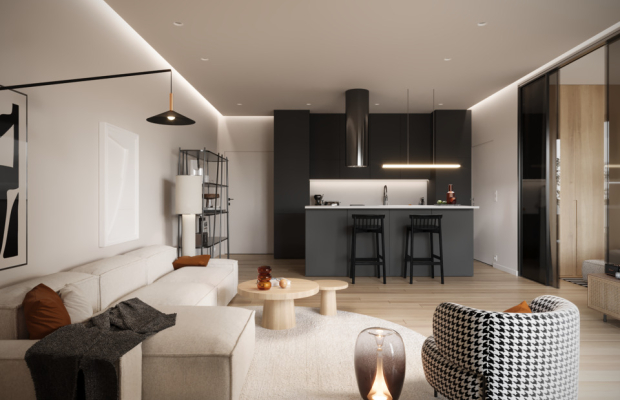 Popów | Nowe mieszkanie | 3 pokoje | ogródek