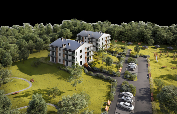 Popów | mieszkanie | 2 pokoje | 1 piętro | taras