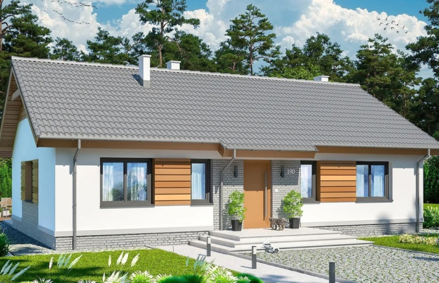 Gruszewnia | Dom w stanie surowym zamkniętym