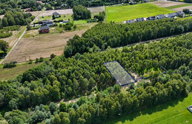 Gruszewnia | Działka z projektem na sprzedaż