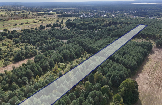 Choroń, ul. Poległych | Działka na sprzedaż