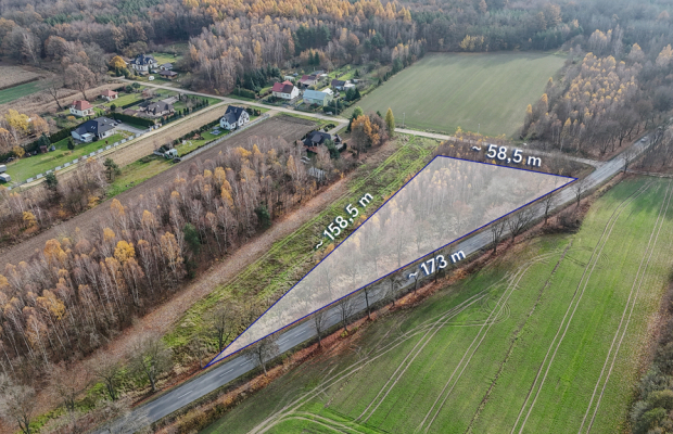 Stary Cykarzew, ul. Dębowa | Działka na sprzedaż