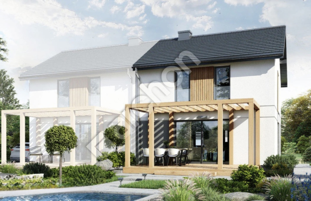 Częstochowa, ul. Krzemińskich | Dom bliźniak