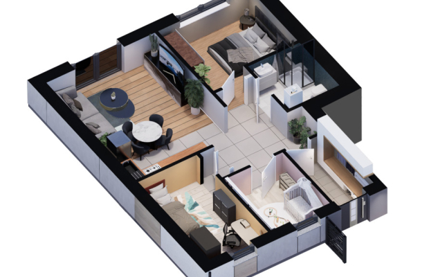 Działoszyn | Mieszkanie deweloperskie z ogródkiem