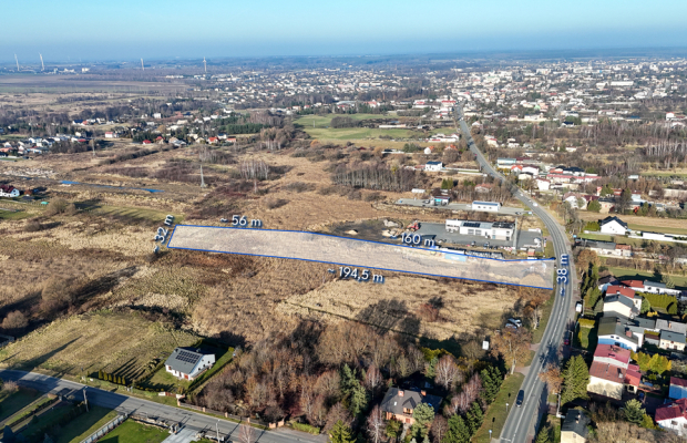 Kłobuck, ul. Staszica | Działka budowlana