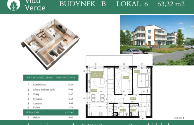 Popów | 3 pokoje | 2 piętro | taras