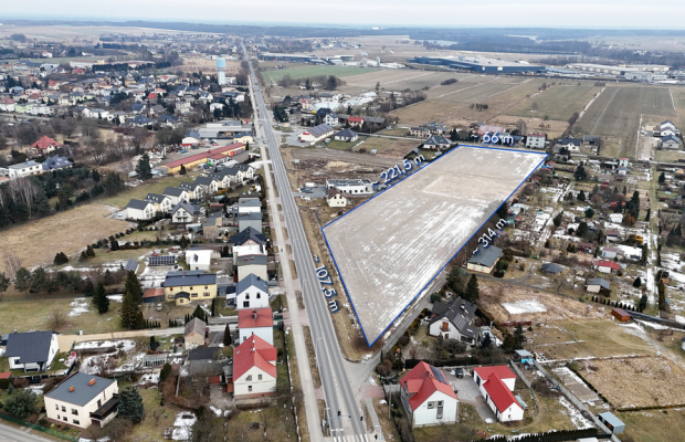 Lubliniec, ul. Częstochowska | Działka na sprzedaż