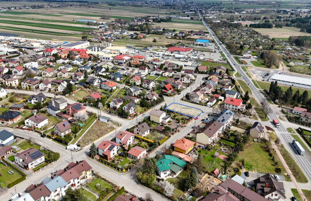 Działoszyn | Atrakcyjna działka narożna