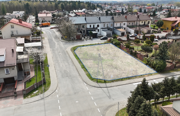 Działoszyn | Atrakcyjna działka narożna