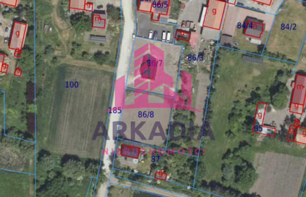 Na sprzedaż działka nr 86/8 – Olbrachtowice,